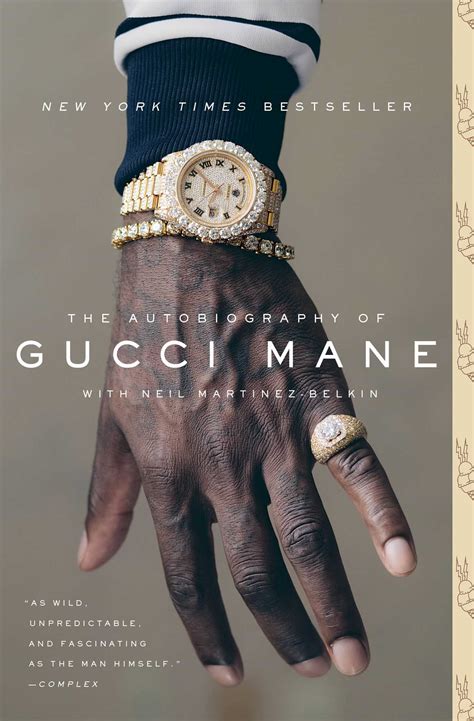 [Rolex] Blinged out Day Date on Gucci Mane's book cover